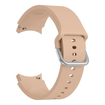 TECH-PROTECT силиконова каишка за Samsung Galaxy Watch 4 / 5 / 5 Pro / 6 / 7 / FE Caffe Latte (TPU) TECH-PROTECT силиконова каишка за Samsung Galaxy Watch 4 / 5 / 5 Pro / 6 / 7 / FE Caffe Latte (TPU)