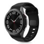 Tech-Protect Silicone Line каишка за Samsung Galaxy Watch 4 / 5 / 5 Pro / 6 / 7 / FE черна