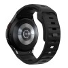 Tech-Protect Silicone Line каишка за Samsung Galaxy Watch 4 / 5 / 5 Pro / 6 / 7 / FE черна - 5906302313600