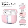 TECH-PROTECT Силиконов калъф за Apple AirPods Pro 1/2 Dusty Pink - 5906302313709