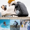 TECH-PROTECT Силиконов кукичка/примка за SAMSUNG GALAXY BUDS 3 / 3 FE / 3 PRO Black - 5906302313723