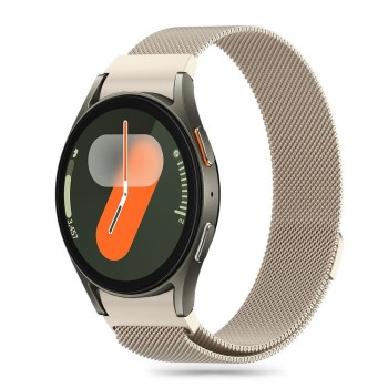 Tech-Protect MilaneseBand за Samsung Galaxy Watch 4/5/5 Pro/6/7/FE Starlight (стоманена лента)