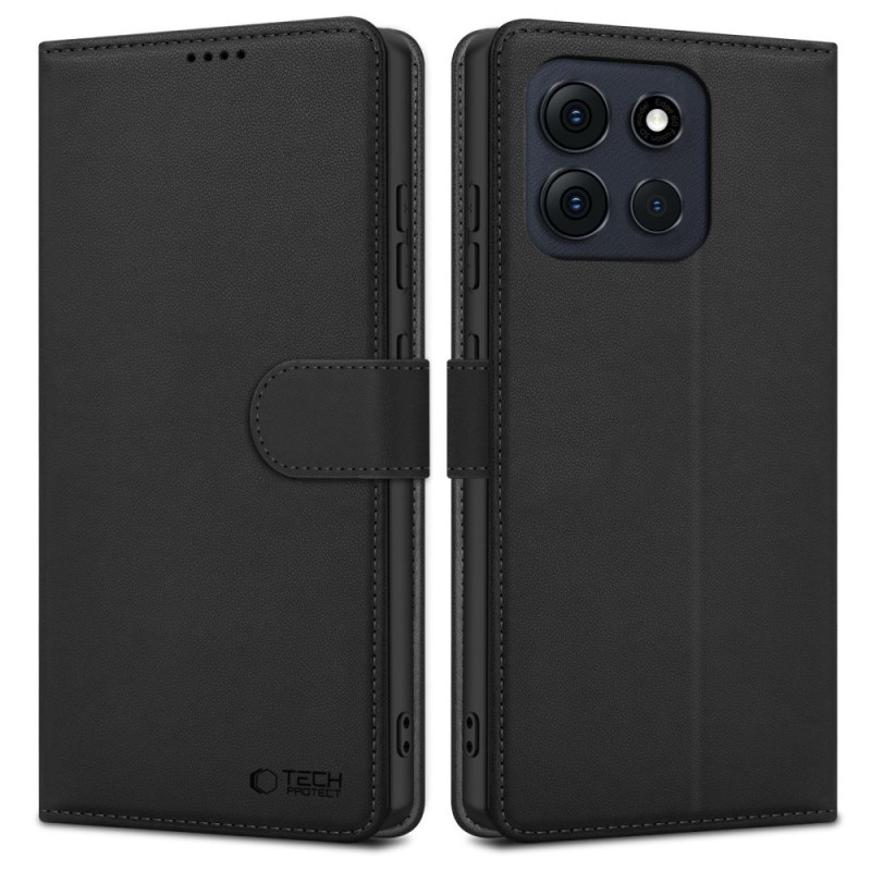 TECH-PROTECT Wallet Калъф за MOTOROLA MOTO G86 5G / G86 POWER 5G Black (черен) - 5906302318445