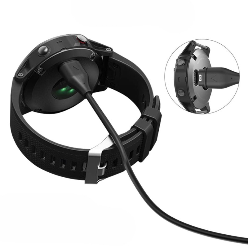 TECH-PROTECT MC04 UltraBoost кабел за зареждане Type-C 100 см за Garmin (черен) - TECH-PROTECT MC04 UltraBoost кабел за зареждане Type-C 100 см за Garmin (черен) - 5906302318483