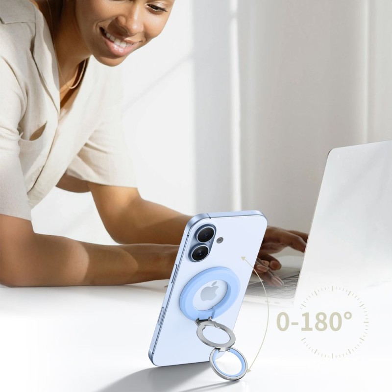 Tech-Protect MMR500 Магнитен MagSafe пръстен за телефон Baby Blue - Tech-Protect MMR500 Магнитен MagSafe пръстен за телефон Baby Blue - 5906302318490