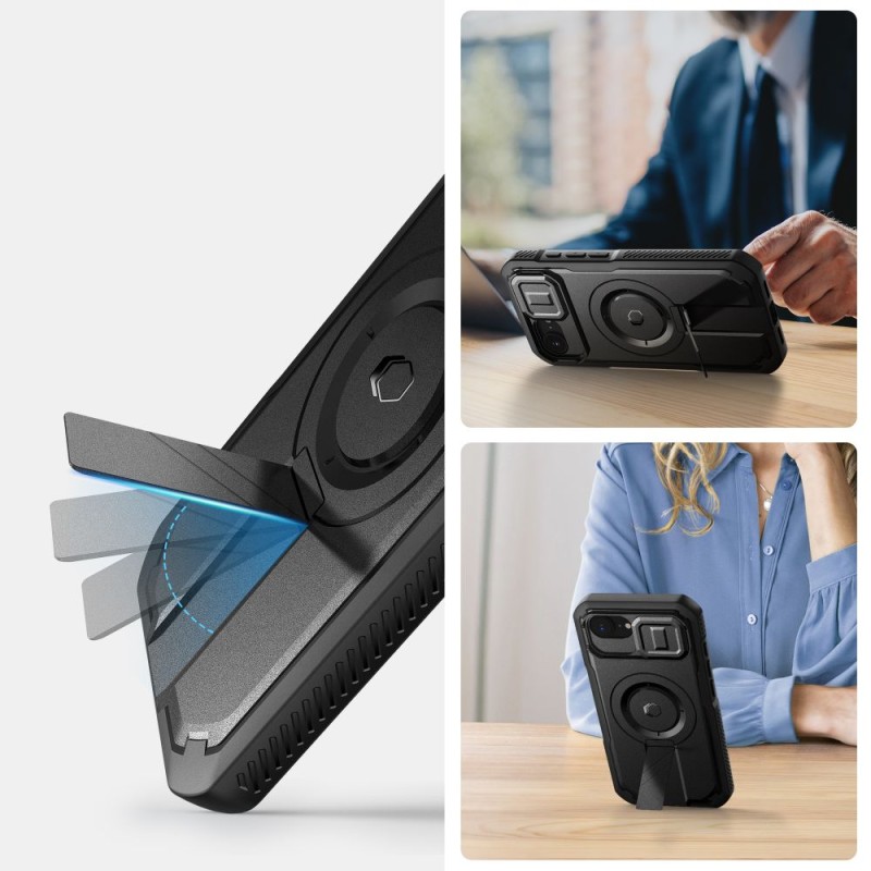 TECH-PROTECT KEVLAR MagSafe кейс за iPhone 16E / 17E BLACK - 5906302318513