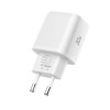 Tech-Protect NCA30 2-портова мрежова зарядна PD 30W / QC3.0 + USB-C кабел 100см (бяла) - Tech-Protect NCA30 2-портова мрежова зарядна PD 30W / QC3.0 + USB-C кабел 100см (бяла) - 5906302318629
