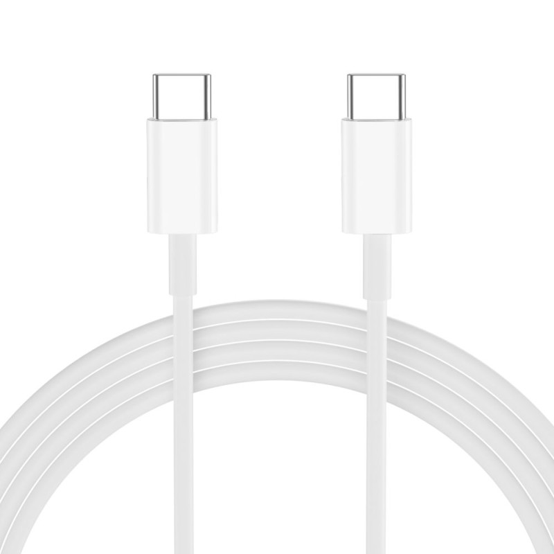 Tech-Protect NCA30 2-портова мрежова зарядна PD 30W / QC3.0 + USB-C кабел 100см (бяла) - Tech-Protect NCA30 2-портова мрежова зарядна PD 30W / QC3.0 + USB-C кабел 100см (бяла) - 5906302318629