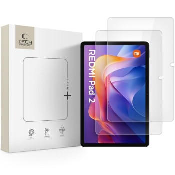Tech-Protect Glass Fit+ закалено стъкло за Xiaomi Redmi Pad 2 / SE 11.0 (2 бр.) CLEAR