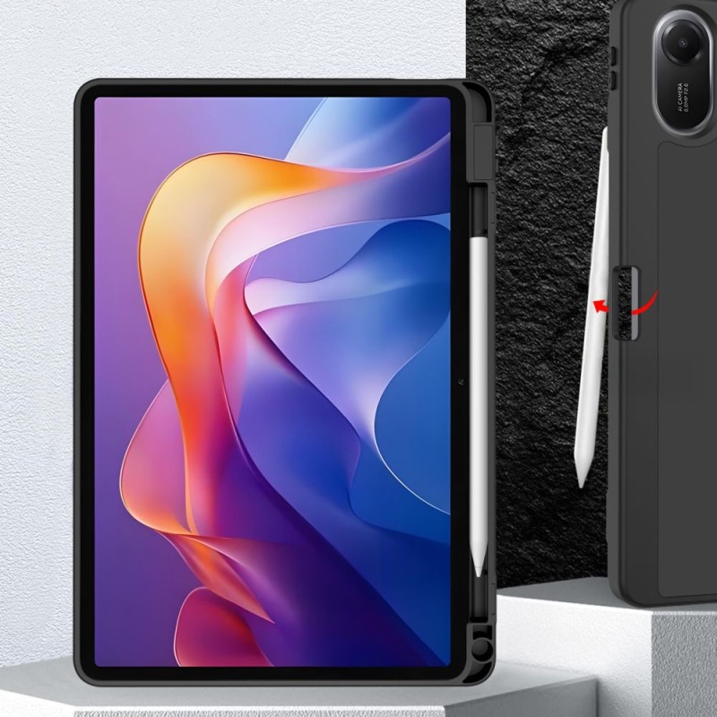 TECH-PROTECT SmartCase Pen за Xiaomi Redmi Pad 2 11.0 (черен) - TECH-PROTECT SmartCase Pen за Xiaomi Redmi Pad 2 11.0 (черен) - 5906302318698