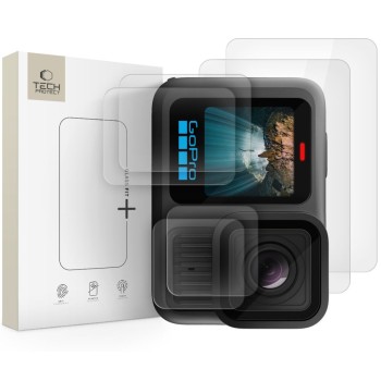 Tech-Protect Glass Fit+ закалено стъкло 2-SET за GoPro HERO 13 (CLEAR)