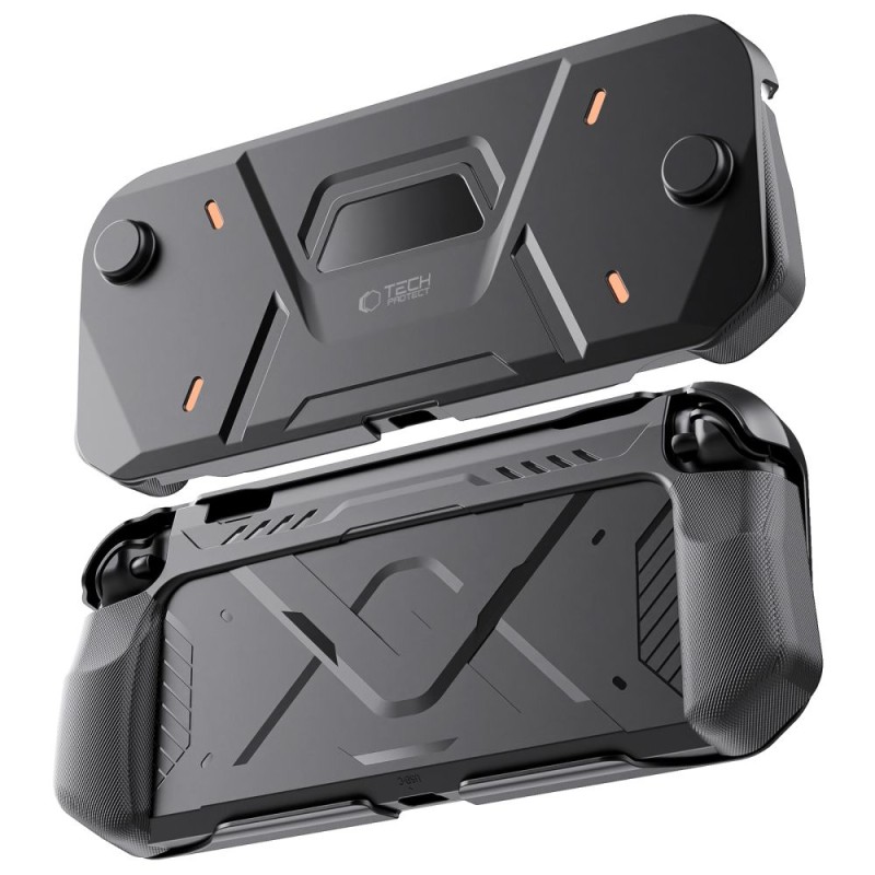 TECH-PROTECT CARBONOX калъф за Nintendo Switch 2 (черен) - TECH-PROTECT CARBONOX калъф за Nintendo Switch 2 (черен) - 5906302318971