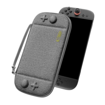 TECH-PROTECT SLIM POUCH за Nintendo Switch 2, тъмно сиво