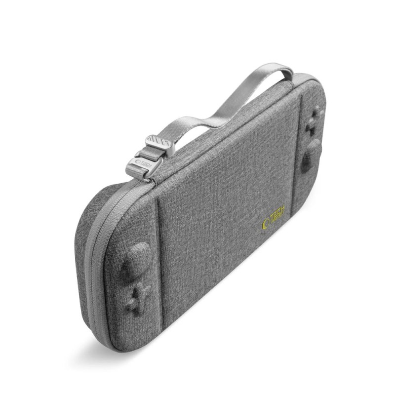 TECH-PROTECT SLIM POUCH за Nintendo Switch 2, тъмно сиво - TECH-PROTECT SLIM POUCH за Nintendo Switch 2, тъмно сиво - 5906302318995