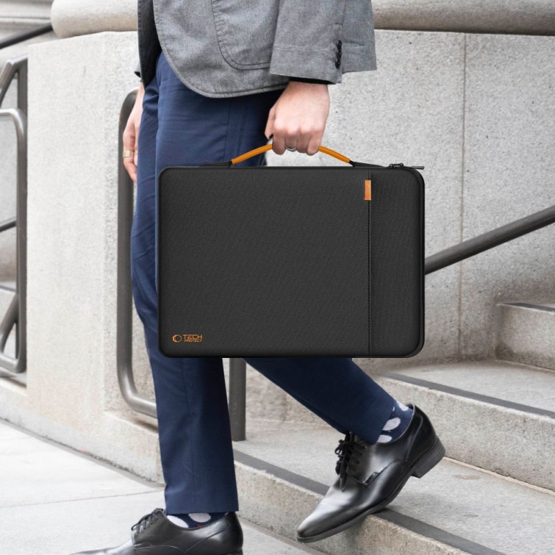 Tech-Protect Defender RS за лаптоп 13-14 инча, черен - Tech-Protect Defender RS за лаптоп 13-14 инча, черен - 5906302319015