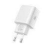 TECH-PROTECT NCA20 двупортов мрежов заряд с PD 20W / QC3.0, бял - TECH-PROTECT NCA20 двупортов мрежов заряд с PD 20W / QC3.0, бял - 5906302319077