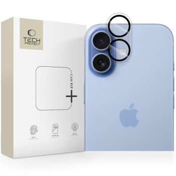 Tech-Protect Cam Fit+ предпазно стъкло за камера iPhone 17 CLEAR (5906302319084)