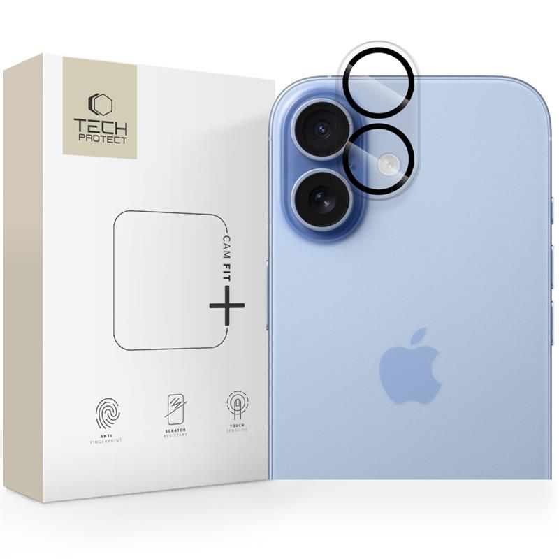 Tech-Protect Cam Fit+ предпазно стъкло за камера iPhone 17 CLEAR (5906302319084) - Tech-Protect Cam Fit+ предпазно стъкло за камера iPhone 17 CLEAR (5906302319084) - 5906302319084