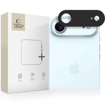 Tech-Protect Camalloy Fit+ протектор за камера за iPhone Air (Black)