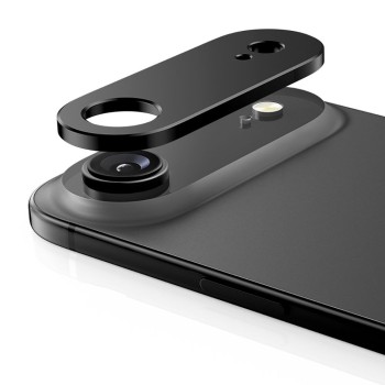 Tech-Protect Camalloy Fit+ протектор за камера за iPhone Air (Black)