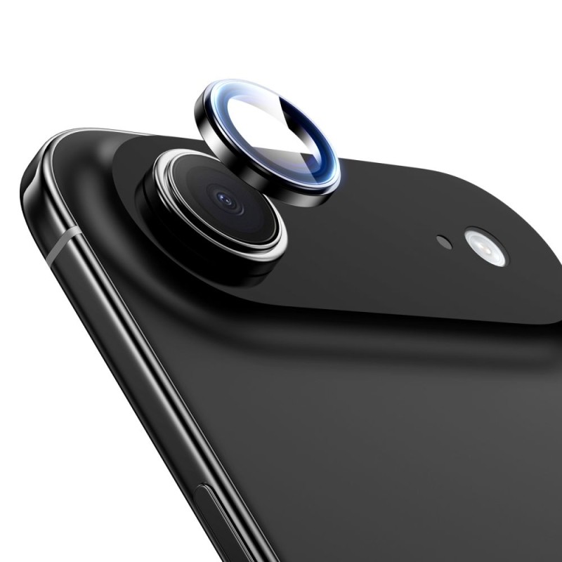 Tech-Protect Camring Fit+ предпазна оптика за iPhone Air Black (черен) - Tech-Protect Camring Fit+ предпазна оптика за iPhone Air Black (черен) - 5906302319183
