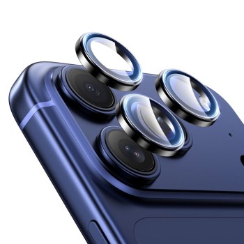 Tech-Protect Camring Fit+ защита за камера за iPhone 14 Pro/Max, 15 Pro/Max, 16 Pro/Max, 17 Pro/Max (черна)
