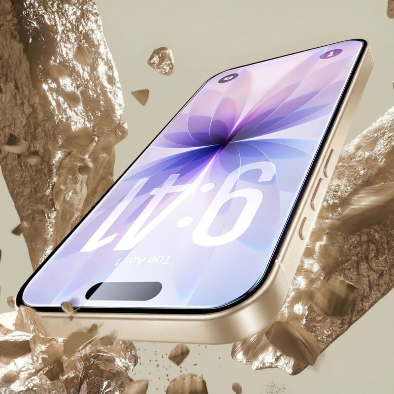 Tech-Protect Glass Fit+ - закалено стъклено защитно фолио 2 бр. за iPhone 16 Pro Max / 17 Pro Max (Clear) - 5906302319251