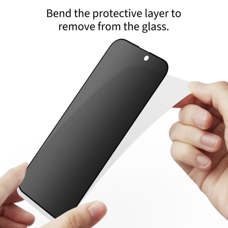 Tech-Protect Glass Spy+ – приватизиращо закалено стъкло за iPhone 16 Pro Max / 17 Pro Max (2 бр.) - Tech-Protect Glass Spy+ – приватизиращо закалено стъкло за iPhone 16 Pro Max / 17 Pro Max (2 бр.) - 5906302319329