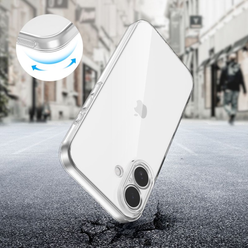 TECH-PROTECT FLEXAIR iPhone 17 CLEAR - 5906302319374