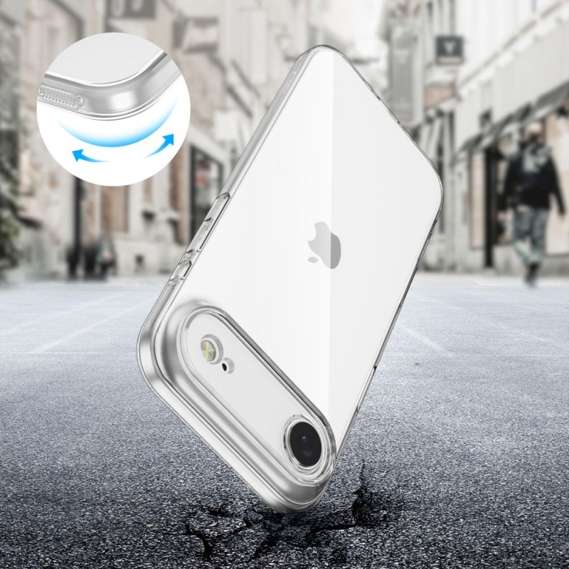 Tech-Protect FlexAir iPhone Air прозрачен кейс - 5906302319381
