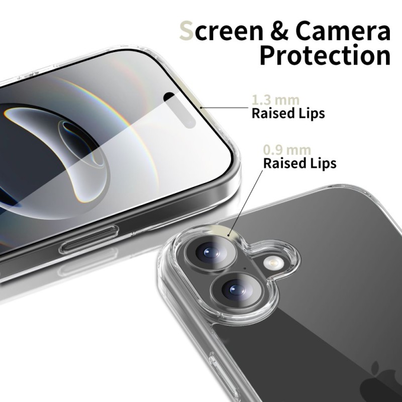 TECH-PROTECT Flexair Hybrid за iPhone 17 – прозрачен - 5906302319411