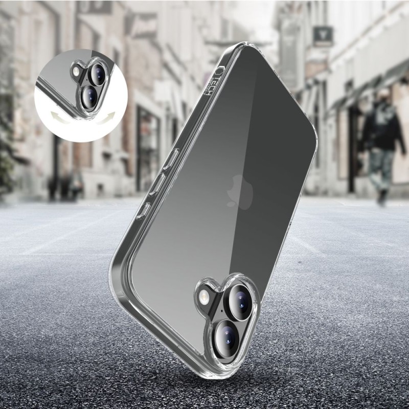 TECH-PROTECT Flexair Hybrid за iPhone 17 – прозрачен - 5906302319411