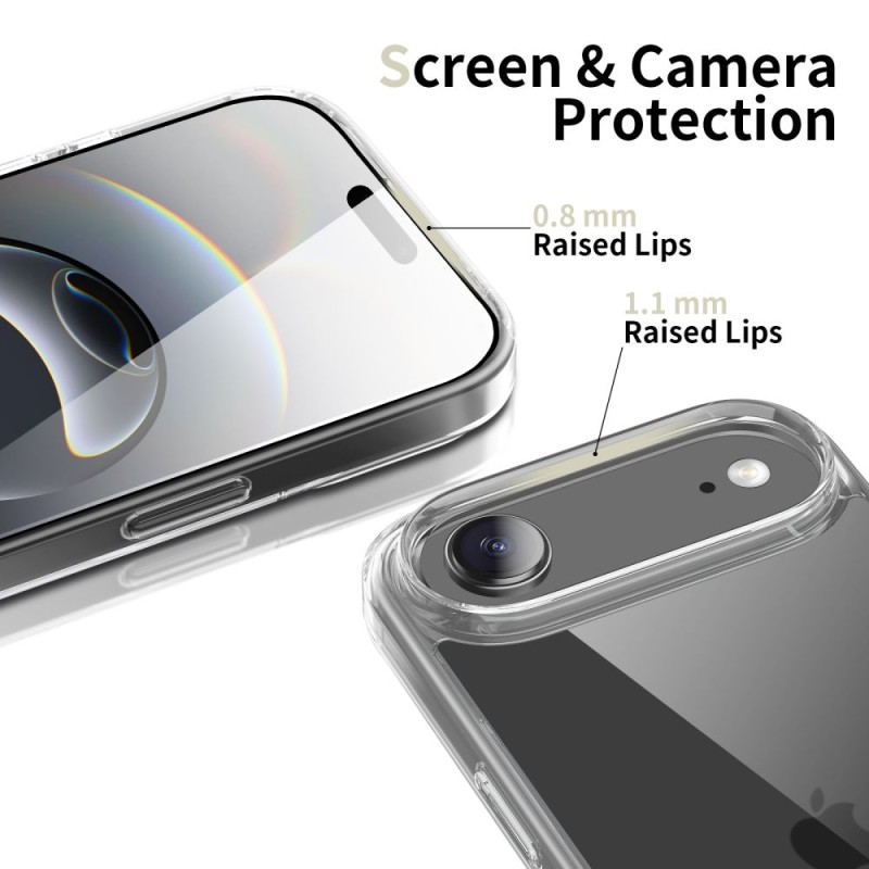 Tech-Protect Flexair Hybrid прозрачен хибриден кейс за iPhone Air - Tech-Protect Flexair Hybrid прозрачен хибриден кейс за iPhone Air - 5906302319428