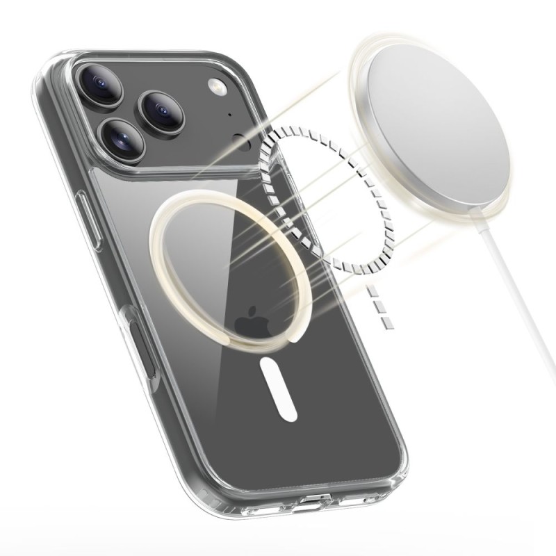 TECH-PROTECT FLEXAIR HYBRID MAGSAFE iPhone 17 Pro Clear - TECH-PROTECT FLEXAIR HYBRID MAGSAFE iPhone 17 Pro Clear - 5906302319473