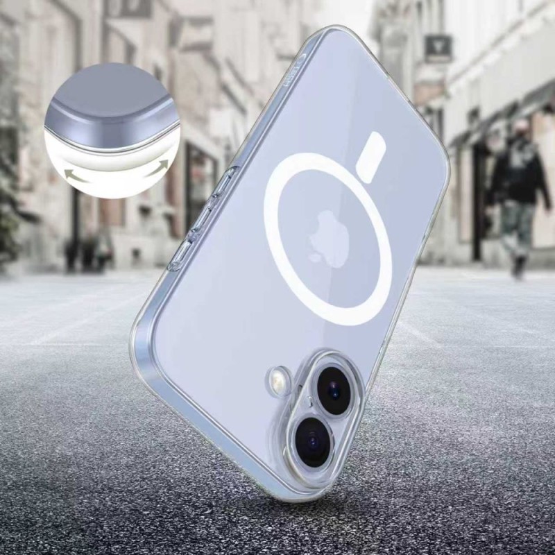 Tech-Protect FlexAir Magsafe за iPhone 17 – прозрачен - 5906302319497
