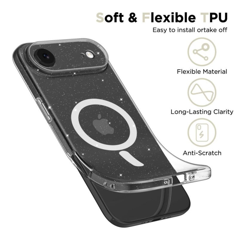 TECH-PROTECT FlexAir MagSafe iPhone Air Glitter (SKU: 5906302319541) - 5906302319541