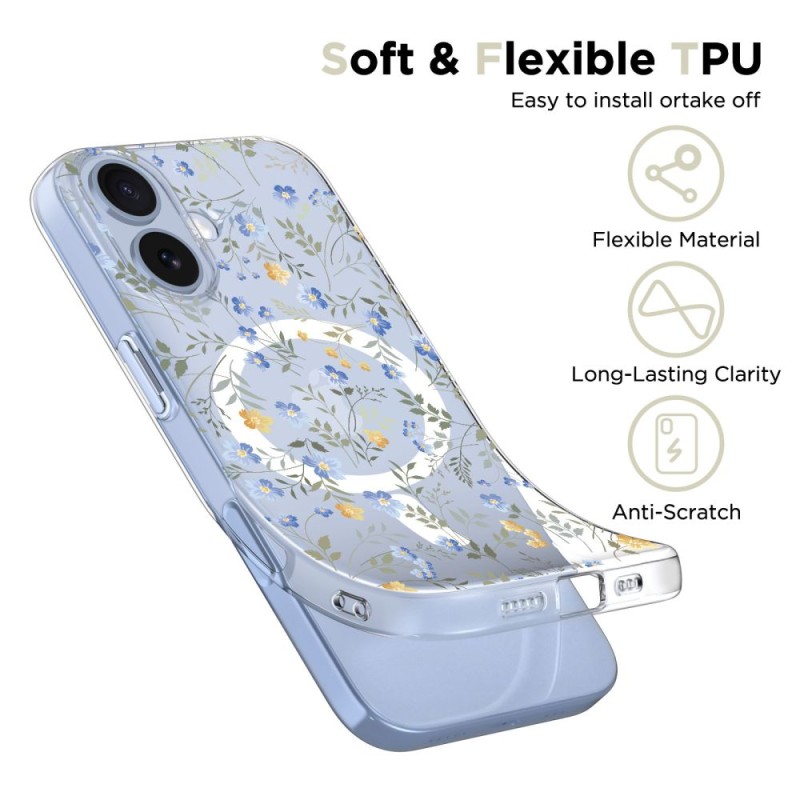 TECH-PROTECT FlexAir Magsafe iPhone 17 Spring Flowers (SKU: 5906302319572) - 5906302319572