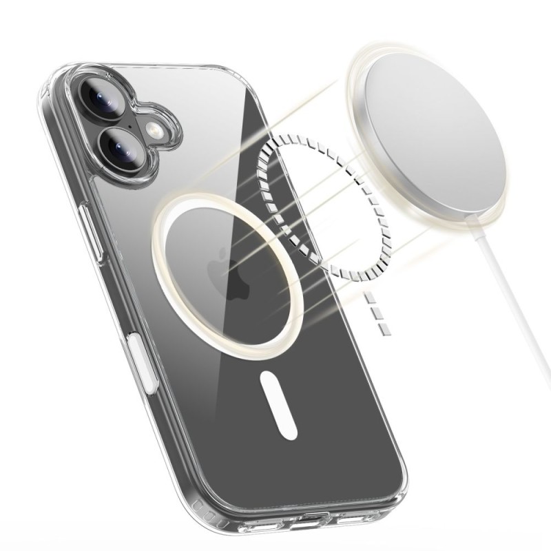 Tech-Protect Flexair Hybrid CC MagSafe за iPhone 17 – прозрачен - 5906302319619