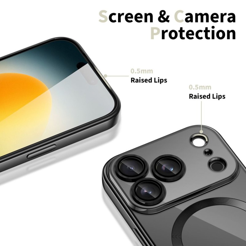 Tech-Protect MagFlex MagSafe за iPhone 17 Pro, лъскав черен - Tech-Protect MagFlex MagSafe за iPhone 17 Pro, лъскав черен - 5906302319671