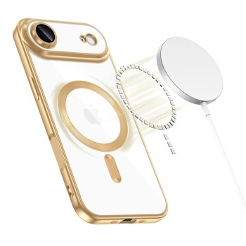 TECH-PROTECT MagFlex MagSafe за iPhone Air Shiny Gold (С прозрачен гръб) TECH-PROTECT MagFlex MagSafe за iPhone Air Shiny Gold (С прозрачен гръб)