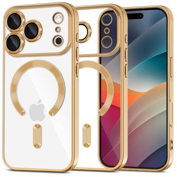 Tech-Protect MagFlex MagSafe кейс за iPhone 17 Pro Max (Shiny Gold)