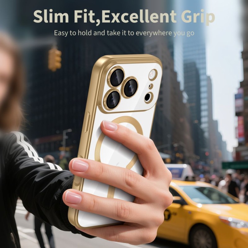 Tech-Protect MagFlex MagSafe кейс за iPhone 17 Pro Max (Shiny Gold) - Tech-Protect MagFlex MagSafe кейс за iPhone 17 Pro Max (Shiny Gold) - 5906302319725