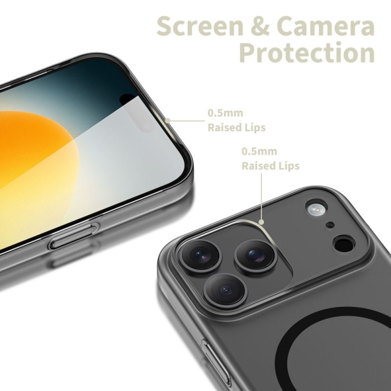 TECH-PROTECT MAGSLIM MAGSAFE за iPhone 17 Pro Max мат/черно - TECH-PROTECT MAGSLIM MAGSAFE за iPhone 17 Pro Max мат/черно - 5906302319763