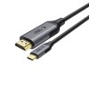 Tech-Protect UltraBoost кабел USB-C към HDMI 2.0 4K 60Hz, 180 см, черен - Tech-Protect UltraBoost кабел USB-C към HDMI 2.0 4K 60Hz, 180 см, черен - 5906302321773