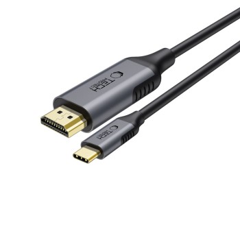 Tech-Protect UltraBoost кабел USB-C към HDMI 2.0 4K 60Hz, 180 см, черен