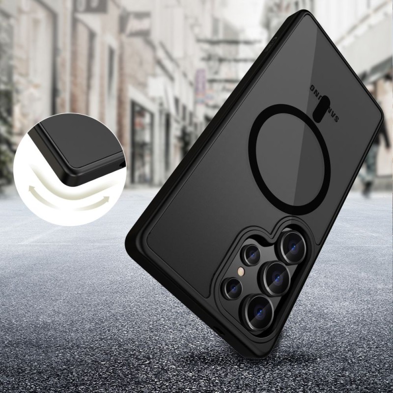Tech-Protect MagMat MagSafe за Galaxy S25 Ultra матово черно - 5906302322381