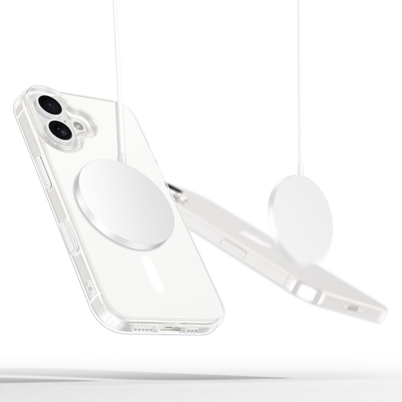 TECH-PROTECT FLEXAIR HYBRID CC MAGSAFE за iPhone 16 CLEAR - TECH-PROTECT FLEXAIR HYBRID CC MAGSAFE за iPhone 16 CLEAR - 5906302322671
