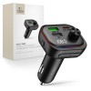 Tech-Protect CC07 зарядно за кола 3-порта PD 54W + FM Bluetooth трансмитер (черно) - Tech-Protect CC07 зарядно за кола 3-порта PD 54W + FM Bluetooth трансмитер (черно) - 5906302322770