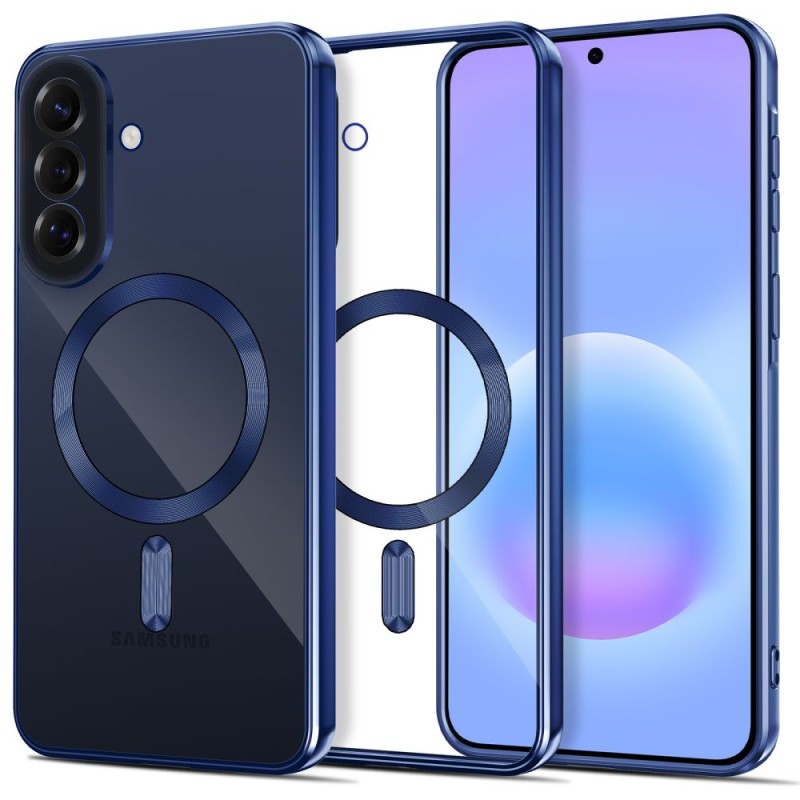 TECH-PROTECT MagFlex MagSafe силиконов калъф за Samsung Galaxy A57 5G Navy Blue (5906302322862) - 5906302322862