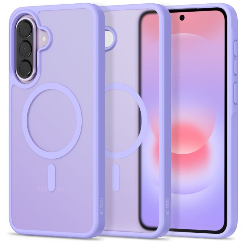 TECH-PROTECT MAGMAT MagSafe калъф за Samsung Galaxy A57 5G мат лилав - TECH-PROTECT MAGMAT MagSafe калъф за Samsung Galaxy A57 5G мат лилав - 5906302322916